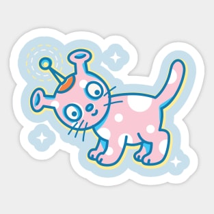 Space cats Sticker